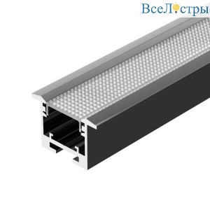 Встраиваемый профиль Arlight SL-Line-3523-2500 Black 033738