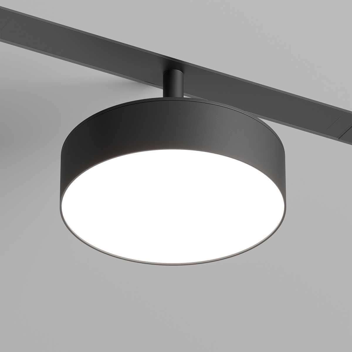 трековый светодиодный светильник denkirs smart linear dk8070-bk