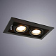 встраиваемый светильник arte lamp cardani piccolo a5941pl-2bk