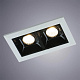 встраиваемый светодиодный светильник arte lamp grill a3153pl-2bk