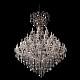 подвесная люстра crystal lux diva sp60 chrome