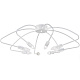 потолочная люстра luminex infinita 458
