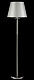 торшер crystal lux nicolas nicolas pt1 nickel/white