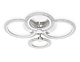 потолочная светодиодная люстра ambrella light acrylica original fa4061