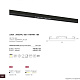 трековый светильник arte lamp linea a4634pl-1bk
