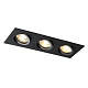 встраиваемый cветильник crystal lux clt 002c3 bl