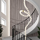 подвесная люстра odeon light crystal 5008/132l