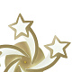 потолочная люстра natali kovaltseva star innovation style 83060