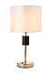 настольная лампа crystal lux maestro lg1 gold