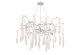 подвесная люстра crystal lux reina sp8 d1000 silver patina