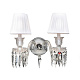 бра delight collection baccarat style zz86303-2w