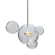 подвесной светильник delight collection bubbles kg0943p-1 gold