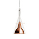 подвесной светильник delight collection flute 10253p copper