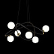 подвесная люстра delight collection p0691-6a black