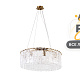 подвесная люстра divinare felis 6005/17 sp-8