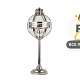 настольная лампа delight collection residential km0115t-3s nickel