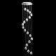 каскадная люстра delight collection terrene md13003023-18a chrome