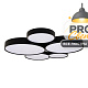 потолочный светильник loft it drum 10218 black