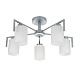 люстра на штанге escada style 1142/5p silver