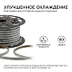 светодиодная лента ogm эконом 220в 5050 8вт/м rgb 50м ip65 o17-10