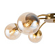потолочная люстра freya blaze fr5158pl-06bs