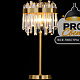 настольная лампа illumico il5189-3tls-29 brass mirage