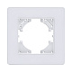 рамка 1-постовая, белый kollinger eleganz acryl ea1wh