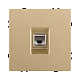 розетка ethernet rj45 cat.6, золотой kollinger eclipse ec-017gd