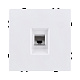 розетка телефонная rj11, белый матовый kollinger eclipse ec-019wh