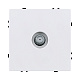 розетка tv, белый матовый kollinger eclipse ec-020wh