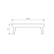 экран призматический arlight line-w16-2000 black (пластик) 063965