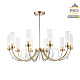 люстра на штанге st luce иллюмиа sl1400.303.10