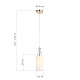 подвесной светильник st luce элегра sl1402.253.01