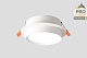 встраиваемый светильник crystal lux clt 087c wh gx53