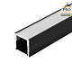 профиль arlight sl-slim20-h20-2000 black (by) (алюминий) 061371