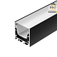 профиль arlight line-3535-tray-2000 black (алюминий) 062192