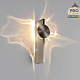 настенный светильник loft it flame 10452w nickel