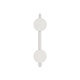 настенный светильник loft it flame 10452/2w white sand