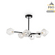 люстра на штанге freya floristic fr5328cl-06b