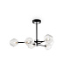 люстра на штанге freya floristic fr5328cl-06b