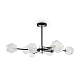 люстра на штанге freya floristic fr5328cl-08b