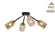 потолочные люстры freya liberta fr4014pl-04bbz
