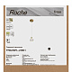 подвесной светильник freya roche fr6236pl-l5bs1