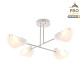 потолочная люстра freya mallow fr5228pl-04w