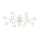 потолочная люстра freya celebrity fr5242cl-16w