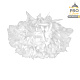 потолочный светильник loft it clizia 10594/780c white