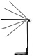настольная лампа эра nled-483-10w-bk б0068569