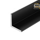 уголок arlight arh-w10x10x1,2-3000 black (алюминий) 063304
