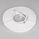 светодиодная лента герметичная arlight moonlight-pro-top-x360-13x12mm 24v rgb (12 w/m, ip67, 10m, wire x2) (вывод боковой) 055310