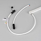светодиодная лента герметичная arlight moonlight-pro-side-x336-16x16mm 24v rgbw-day (12 w/m, ip67, 10m, wire x2) (вывод боковой) 054978